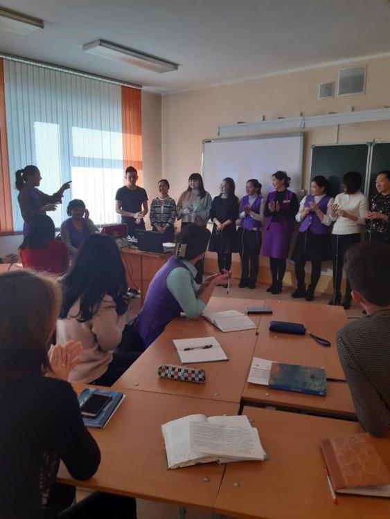 "Сабақта қолданылатын тиімді әдіс-тәсілдер" шеберлік сыныбы